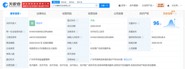 抖音集团广州新设科技公司，加码软件开发与技术转让布局